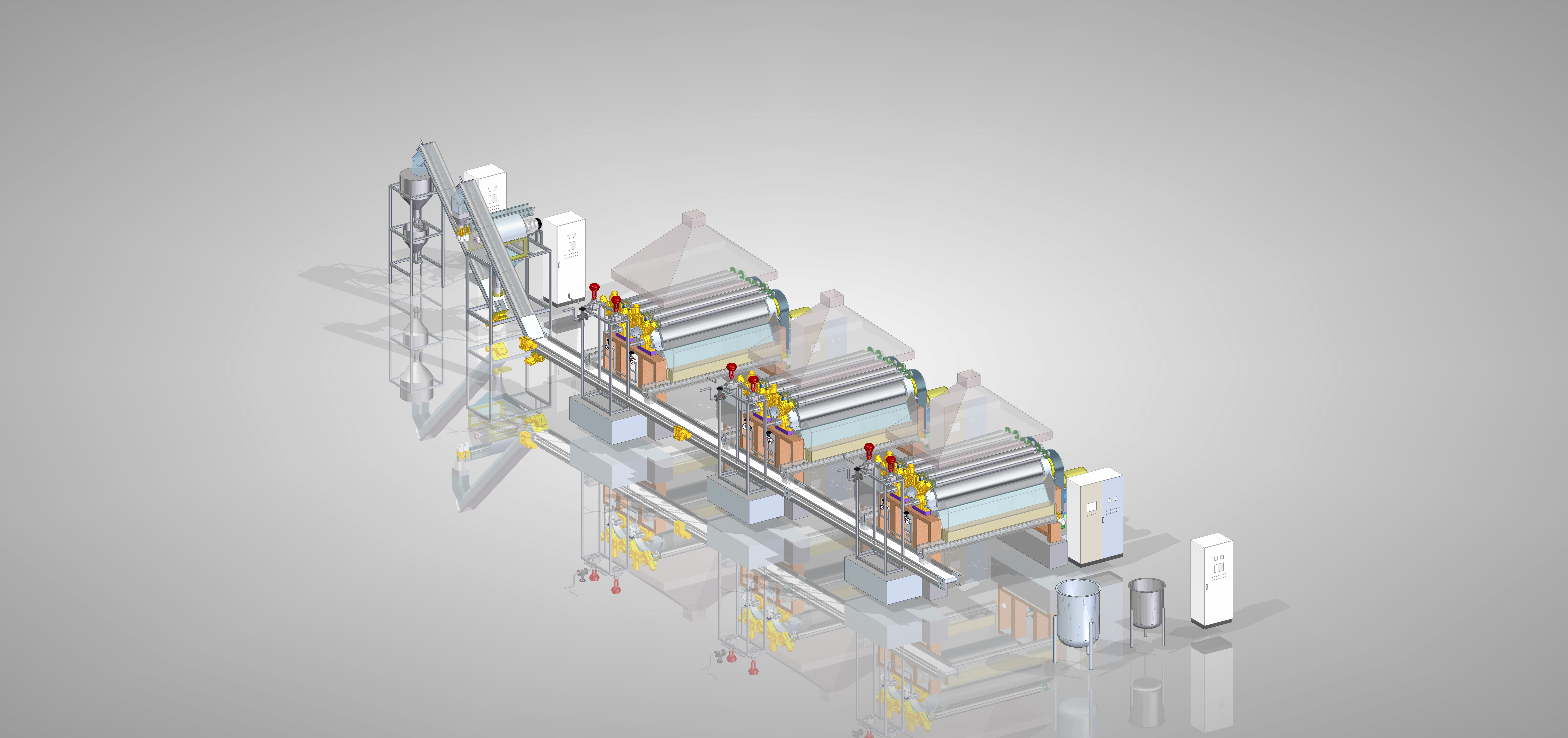 Lisky Intelligence Doule Drum Dryer Line 3D-D2 20151001