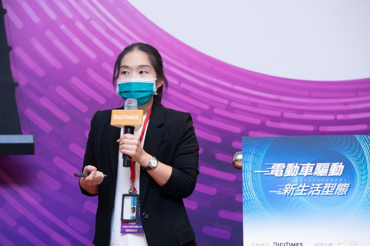 凱德科技技術顧問鄭婷文。DIGITIMES攝